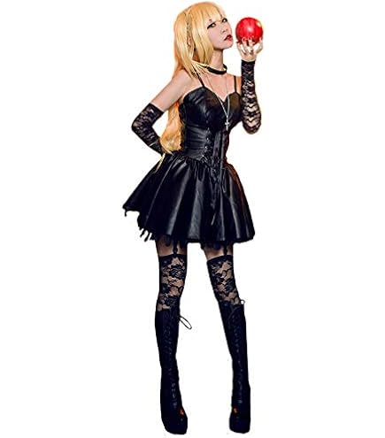 Amazon.co.jp: cos857デスノート DEATH NOTE メロ コスプレ衣装(女性M